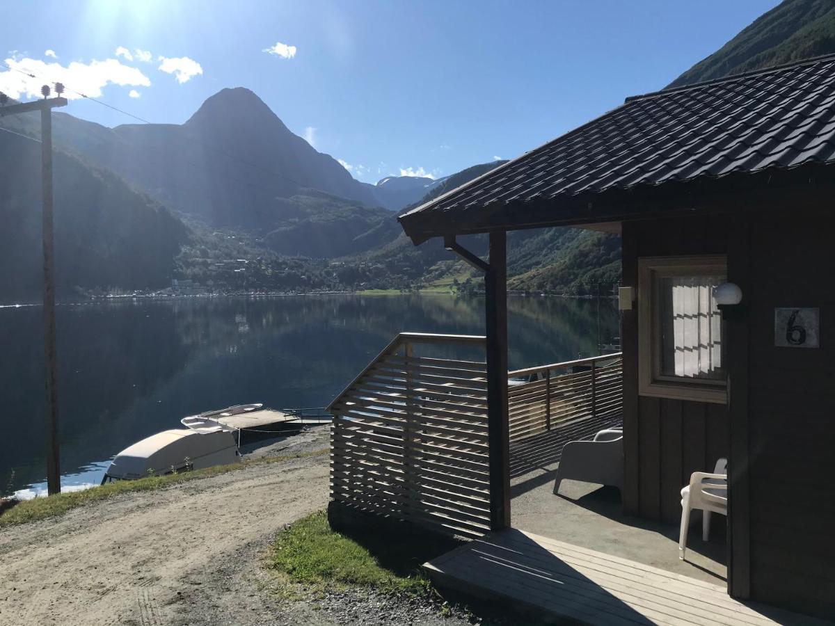 Solhaug Fjordcamping Villa Geiranger Exterior foto