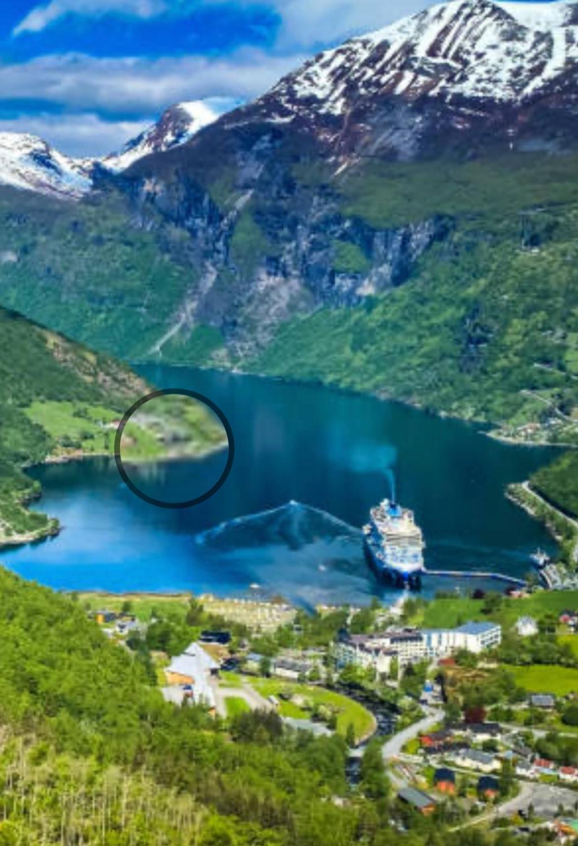 Solhaug Fjordcamping Villa Geiranger Exterior foto